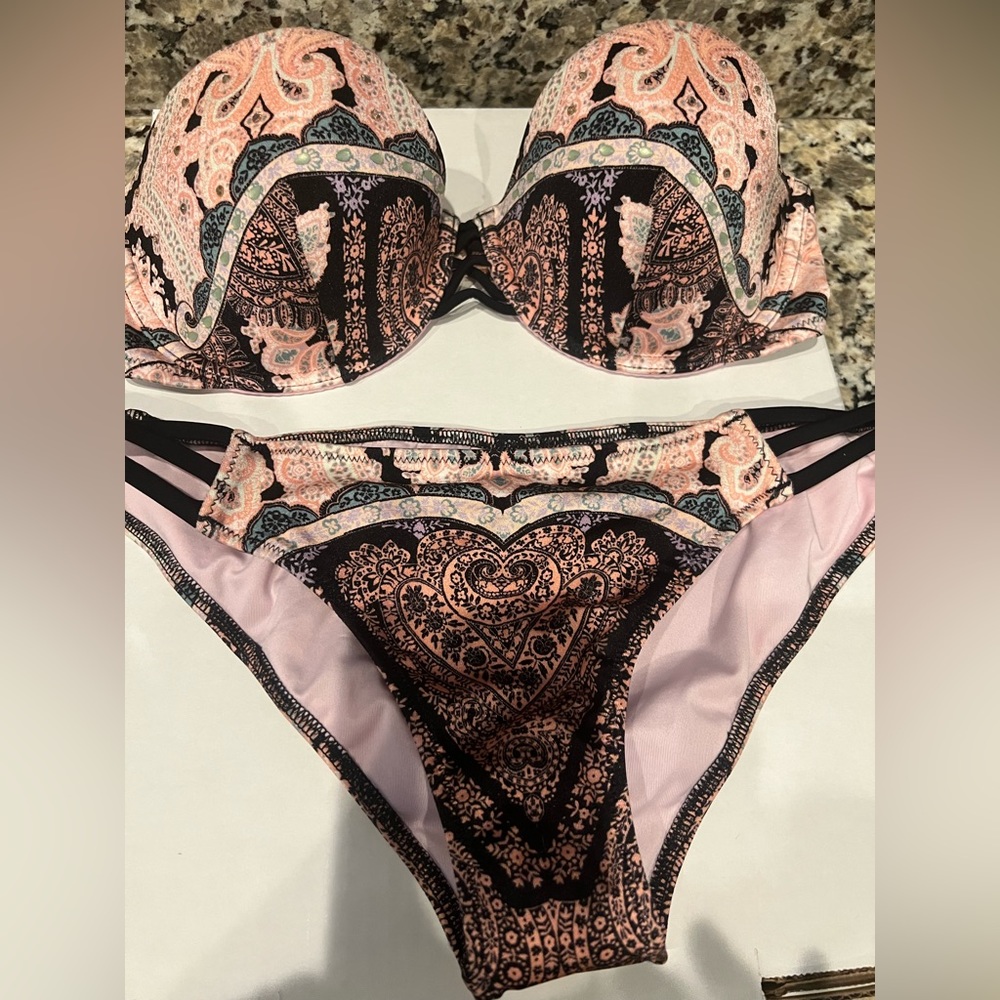 Victoria Secret bathing suit.